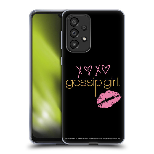 Gossip Girl Graphics XOXO Soft Gel Case for Samsung Galaxy A33 5G (2022)
