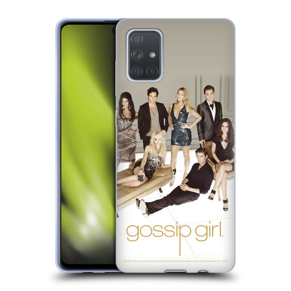 Gossip Girl Graphics Poster Soft Gel Case for Samsung Galaxy A71 (2019)