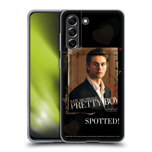 Gossip Girl Graphics Nate Soft Gel Case for Samsung Galaxy S21 FE 5G