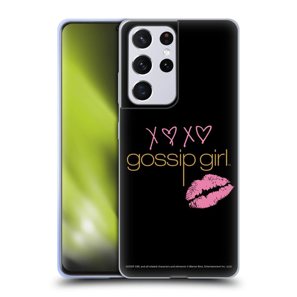 Gossip Girl Graphics XOXO Soft Gel Case for Samsung Galaxy S21 Ultra 5G