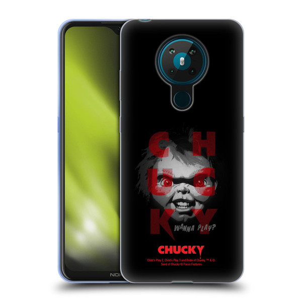 Child's Play Key Art Wanna Play 3 Soft Gel Case for Nokia 5.3