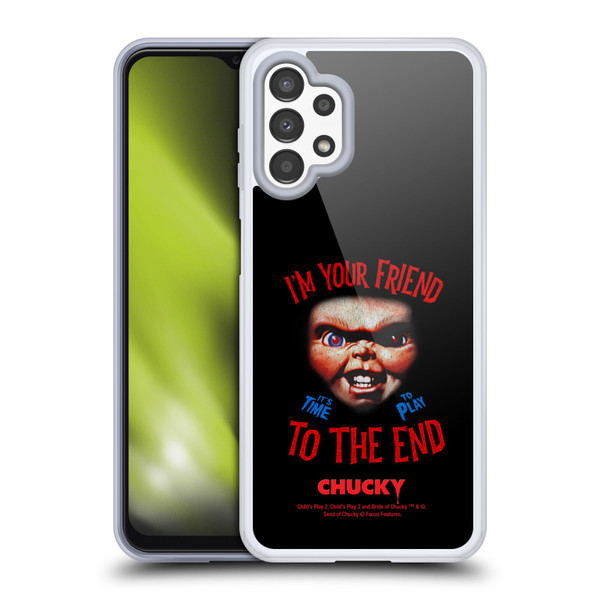 Child's Play Key Art Friend To The End Soft Gel Case for Samsung Galaxy A13 (2022)