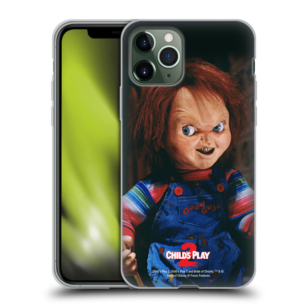 Child's Play II Key Art Doll Soft Gel Case for Apple iPhone 11 Pro