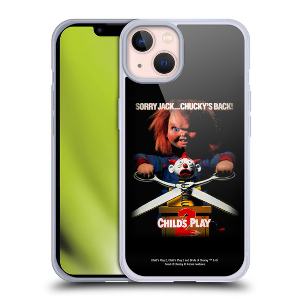 Child's Play II Key Art Poster Soft Gel Case for Apple iPhone 13