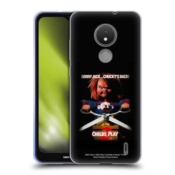 Child's Play II Key Art Poster Soft Gel Case for Nokia C21