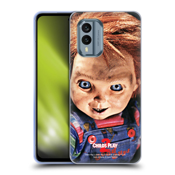 Child's Play II Key Art Doll Stare Soft Gel Case for Nokia X30