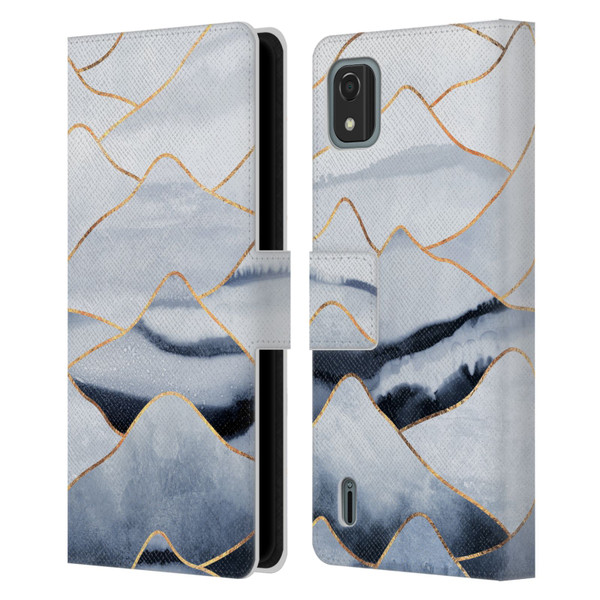 Elisabeth Fredriksson Sparkles Mountains Leather Book Wallet Case Cover For Nokia C2 2nd Edition