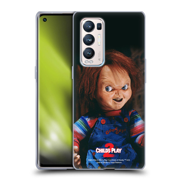 Child's Play II Key Art Doll Soft Gel Case for OPPO Find X3 Neo / Reno5 Pro+ 5G