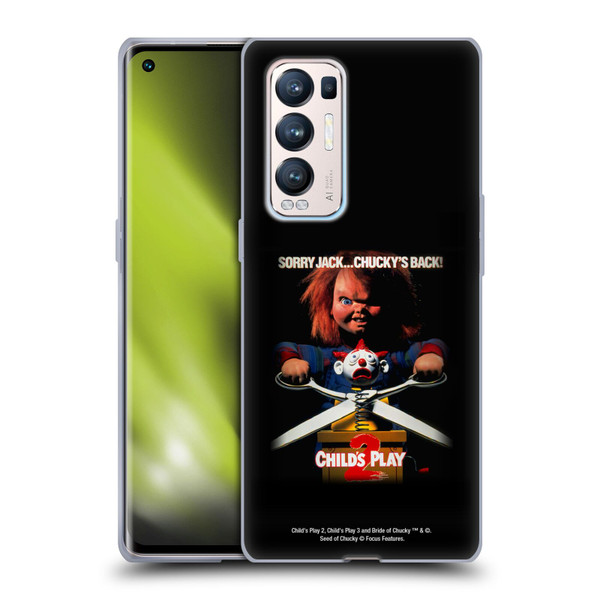 Child's Play II Key Art Poster Soft Gel Case for OPPO Find X3 Neo / Reno5 Pro+ 5G
