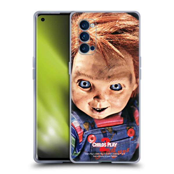 Child's Play II Key Art Doll Stare Soft Gel Case for OPPO Reno 4 Pro 5G