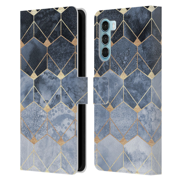 Elisabeth Fredriksson Sparkles Hexagons And Diamonds Leather Book Wallet Case Cover For Motorola Edge S30 / Moto G200 5G