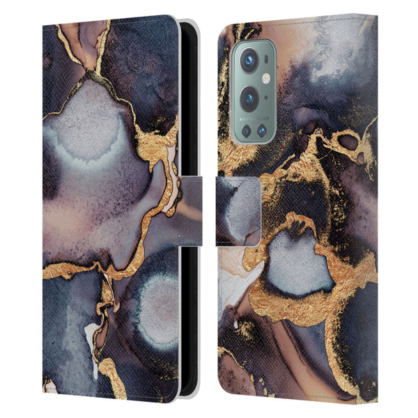 Elisabeth Fredriksson Sparkles Dreamy Ink Leather Book Wallet Case Cover For OnePlus 9