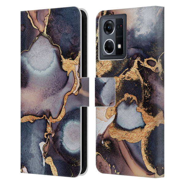 Elisabeth Fredriksson Sparkles Dreamy Ink Leather Book Wallet Case Cover For OPPO Reno8 4G