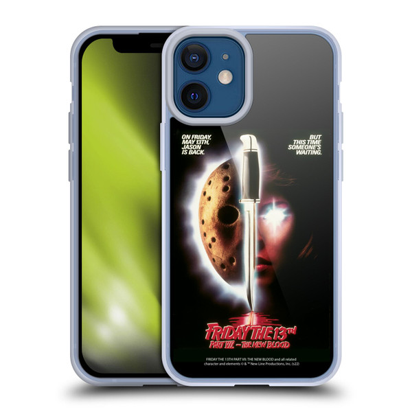 Friday the 13th Part VII The New Blood Graphics Key Art Soft Gel Case for Apple iPhone 12 Mini