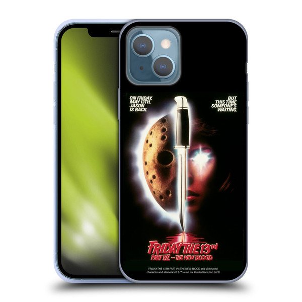 Friday the 13th Part VII The New Blood Graphics Key Art Soft Gel Case for Apple iPhone 13