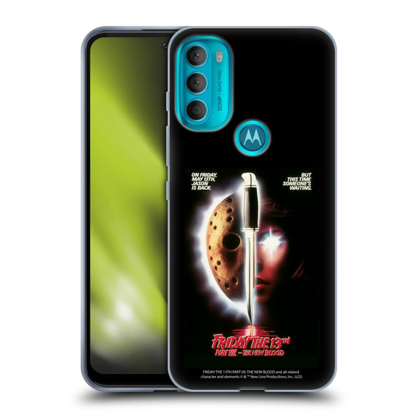 Friday the 13th Part VII The New Blood Graphics Key Art Soft Gel Case for Motorola Moto G71 5G