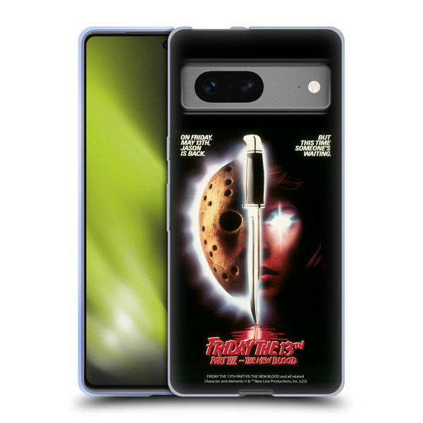 Friday the 13th Part VII The New Blood Graphics Key Art Soft Gel Case for Google Pixel 7