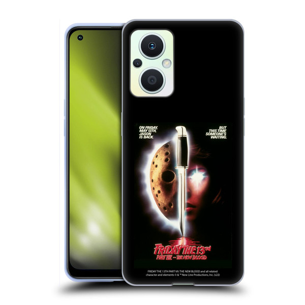 Friday the 13th Part VII The New Blood Graphics Key Art Soft Gel Case for OPPO Reno8 Lite