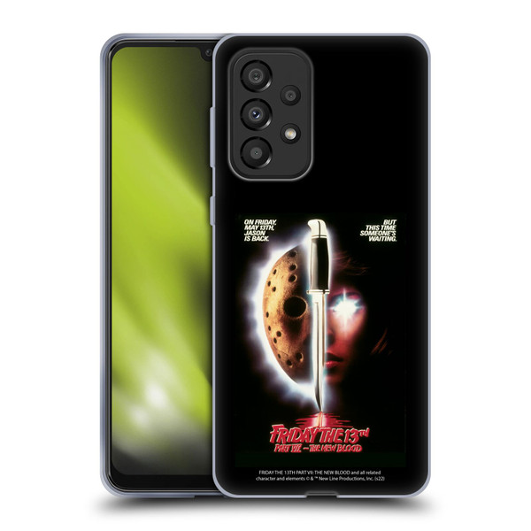 Friday the 13th Part VII The New Blood Graphics Key Art Soft Gel Case for Samsung Galaxy A33 5G (2022)