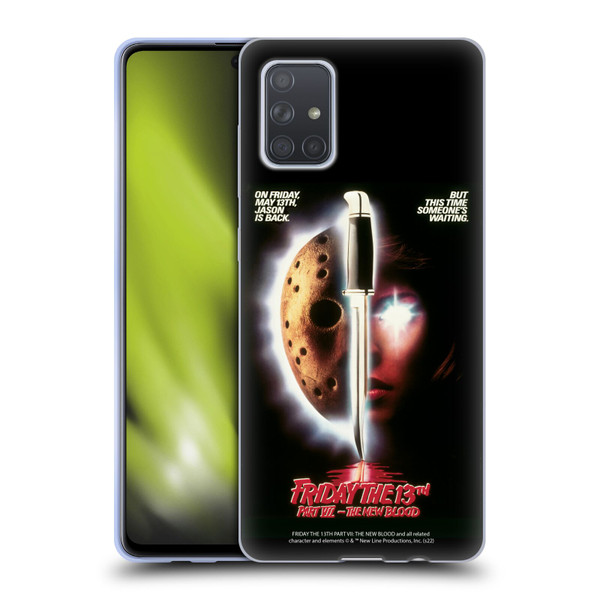 Friday the 13th Part VII The New Blood Graphics Key Art Soft Gel Case for Samsung Galaxy A71 (2019)