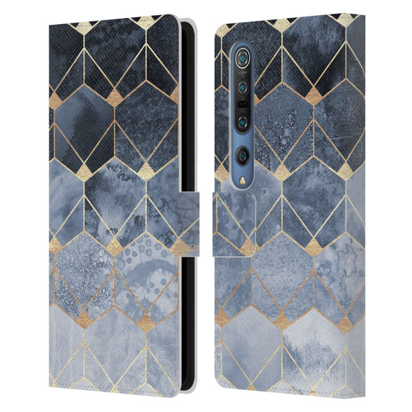 Elisabeth Fredriksson Sparkles Hexagons And Diamonds Leather Book Wallet Case Cover For Xiaomi Mi 10 5G / Mi 10 Pro 5G