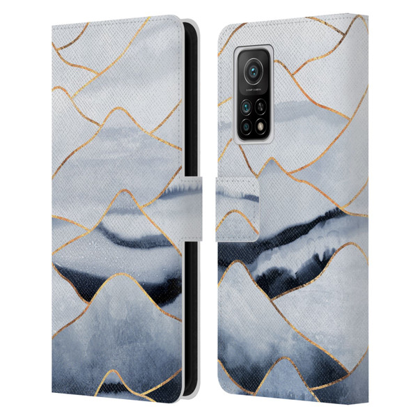 Elisabeth Fredriksson Sparkles Mountains Leather Book Wallet Case Cover For Xiaomi Mi 10T 5G
