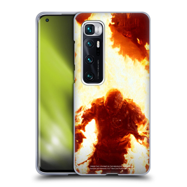 Friday the 13th Part VII The New Blood Graphics Jason Voorhees On Fire Soft Gel Case for Xiaomi Mi 10 Ultra 5G