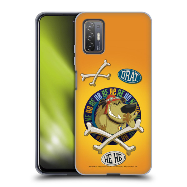 Wacky Races 2016 Graphics Muttley Soft Gel Case for HTC Desire 21 Pro 5G