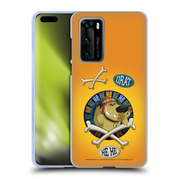 Wacky Races 2016 Graphics Muttley Soft Gel Case for Huawei P40 5G