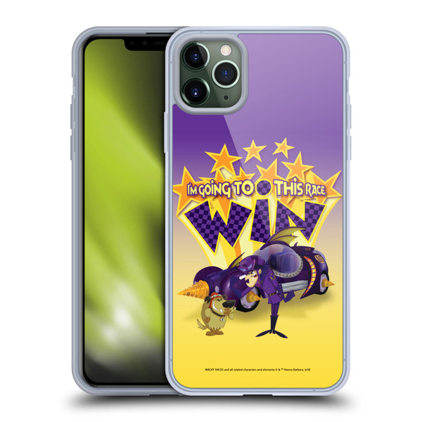 Wacky Races 2016 Graphics Dastardly And Muttley Soft Gel Case for Apple iPhone 11 Pro Max