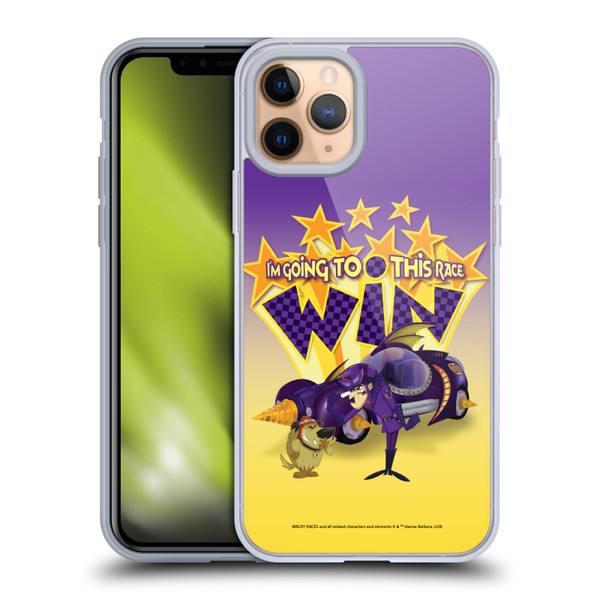 Wacky Races 2016 Graphics Dastardly And Muttley Soft Gel Case for Apple iPhone 11 Pro
