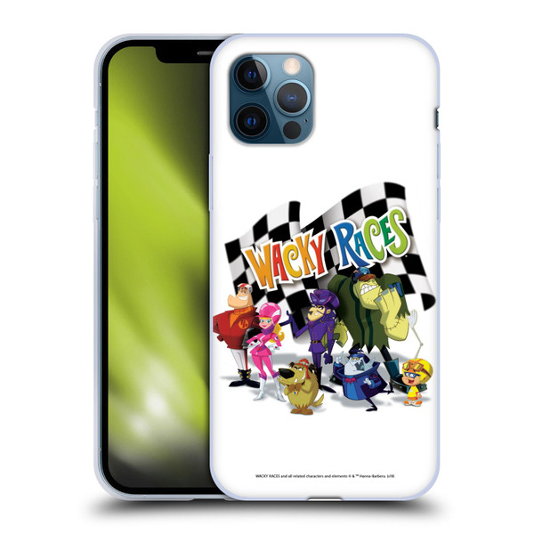 Wacky Races 2016 Graphics Group Soft Gel Case for Apple iPhone 12 / iPhone 12 Pro