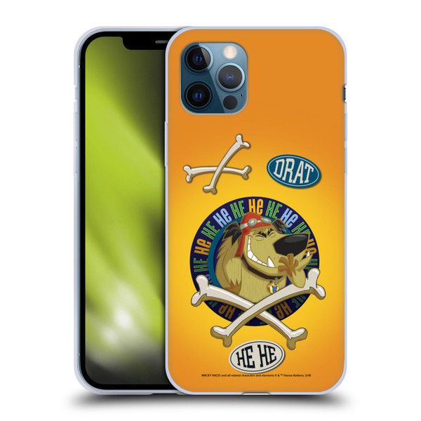 Wacky Races 2016 Graphics Muttley Soft Gel Case for Apple iPhone 12 / iPhone 12 Pro