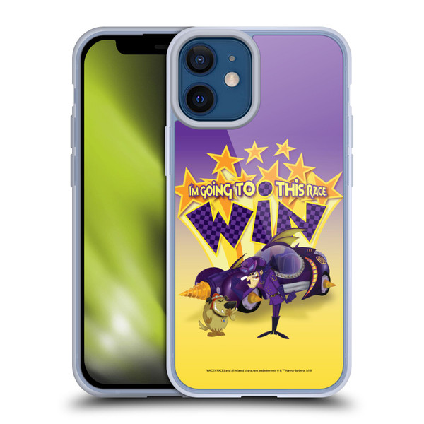Wacky Races 2016 Graphics Dastardly And Muttley Soft Gel Case for Apple iPhone 12 Mini