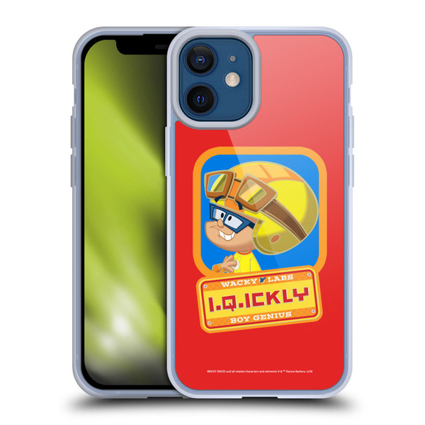 Wacky Races 2016 Graphics IQ Ickly Soft Gel Case for Apple iPhone 12 Mini