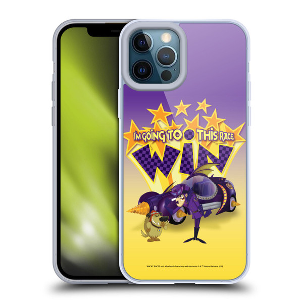 Wacky Races 2016 Graphics Dastardly And Muttley Soft Gel Case for Apple iPhone 12 Pro Max