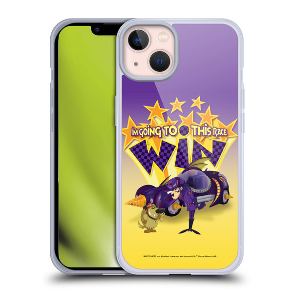Wacky Races 2016 Graphics Dastardly And Muttley Soft Gel Case for Apple iPhone 13