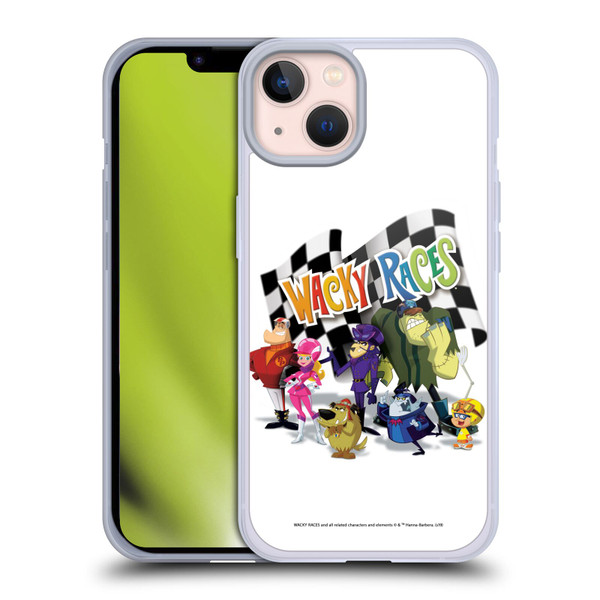 Wacky Races 2016 Graphics Group Soft Gel Case for Apple iPhone 13