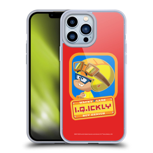 Wacky Races 2016 Graphics IQ Ickly Soft Gel Case for Apple iPhone 13 Pro Max