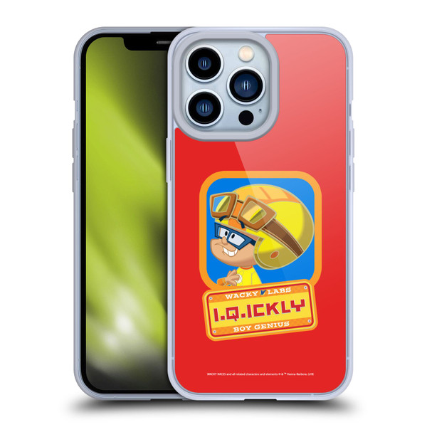 Wacky Races 2016 Graphics IQ Ickly Soft Gel Case for Apple iPhone 13 Pro