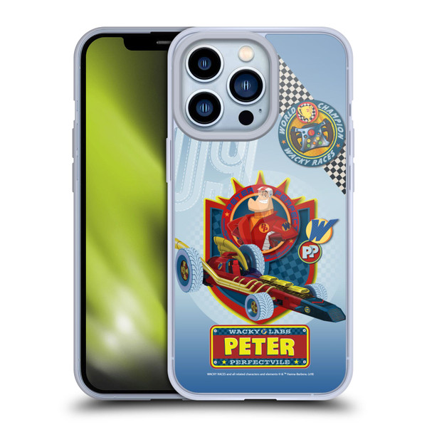 Wacky Races 2016 Graphics Peter Perfect Soft Gel Case for Apple iPhone 13 Pro