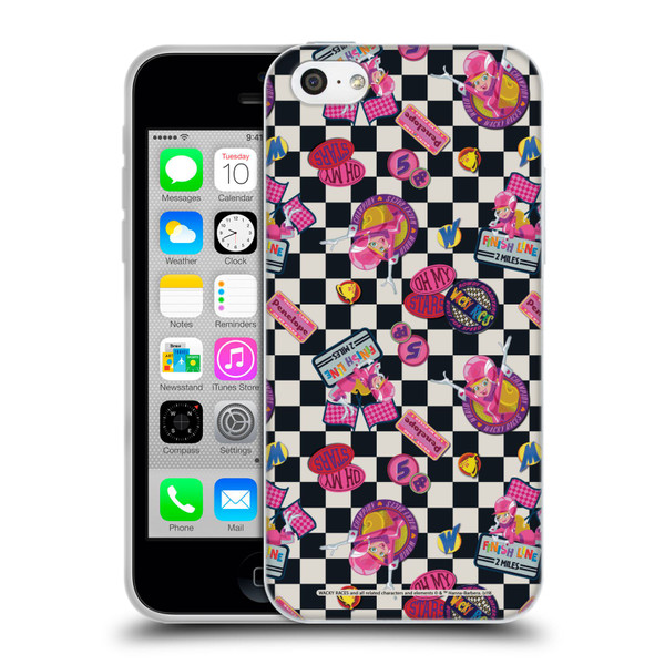 Wacky Races 2016 Graphics Pattern 2 Soft Gel Case for Apple iPhone 5c