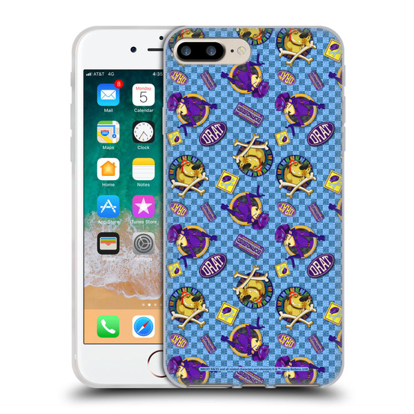 Wacky Races 2016 Graphics Pattern 1 Soft Gel Case for Apple iPhone 7 Plus / iPhone 8 Plus