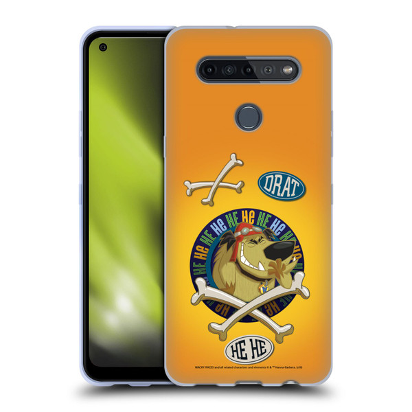 Wacky Races 2016 Graphics Muttley Soft Gel Case for LG K51S