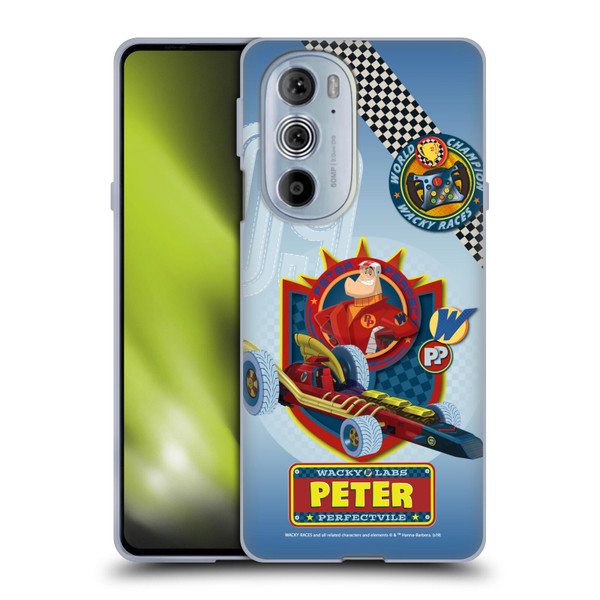 Wacky Races 2016 Graphics Peter Perfect Soft Gel Case for Motorola Edge X30