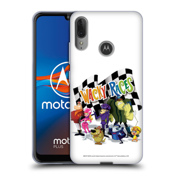 Wacky Races 2016 Graphics Group Soft Gel Case for Motorola Moto E6 Plus