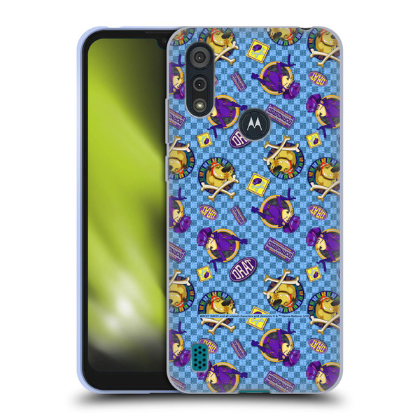 Wacky Races 2016 Graphics Pattern 1 Soft Gel Case for Motorola Moto E6s (2020)