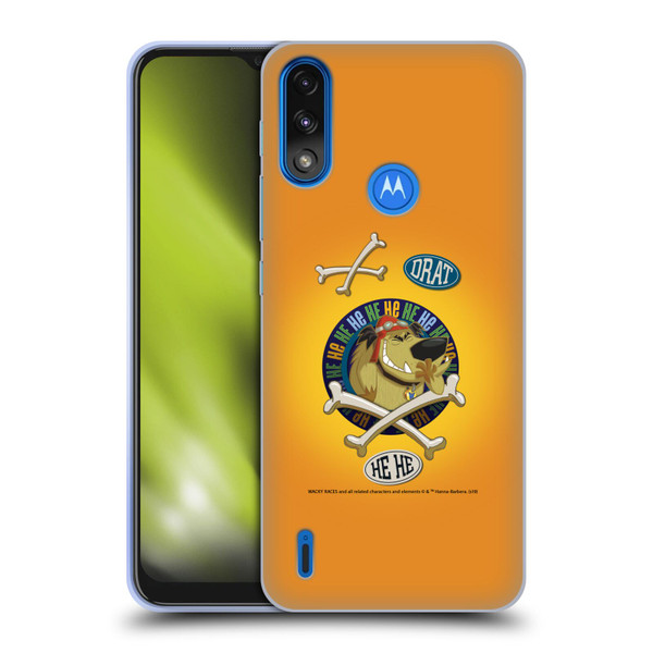 Wacky Races 2016 Graphics Muttley Soft Gel Case for Motorola Moto E7 Power / Moto E7i Power