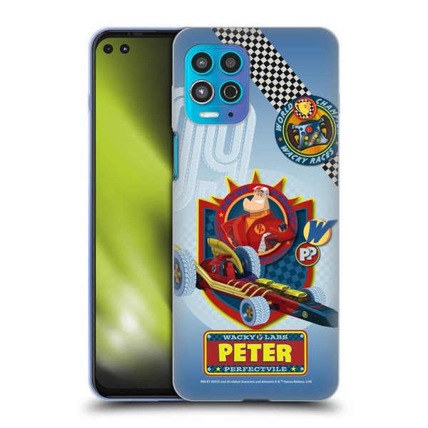 Wacky Races 2016 Graphics Peter Perfect Soft Gel Case for Motorola Moto G100