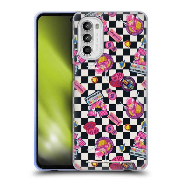 Wacky Races 2016 Graphics Pattern 2 Soft Gel Case for Motorola Moto G52